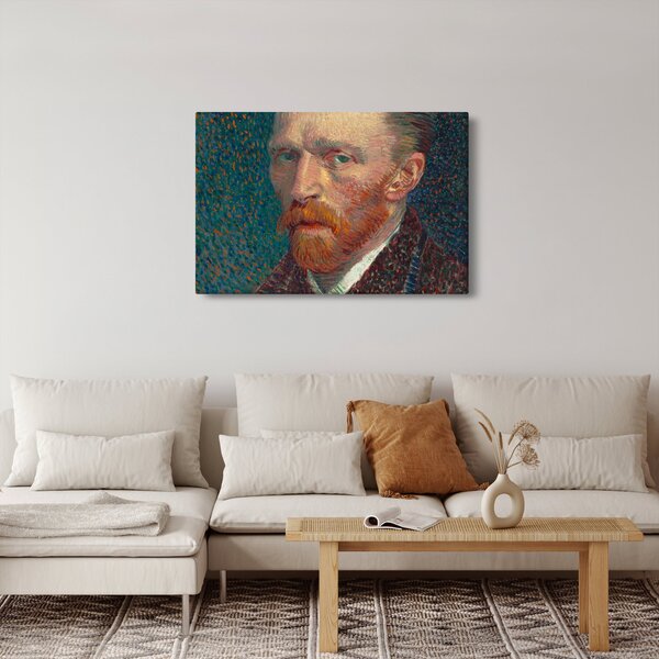 Slika - Vincent van Gogh, Self-Portrait, reprodukcije (90x60 cm)