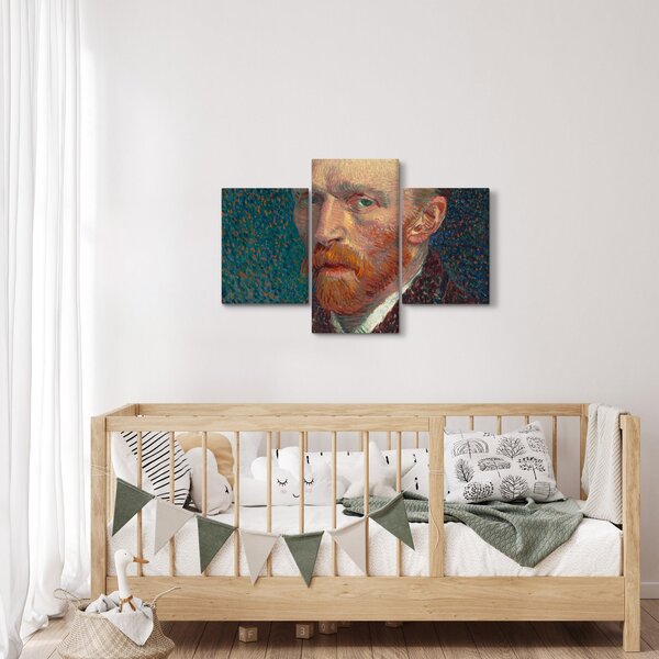Slika - Vincent van Gogh, Self-Portrait, reprodukcije (90x60 cm)