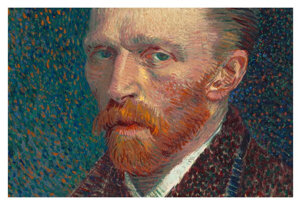Slika - Vincent van Gogh, Self-Portrait, reprodukcije (90x60 cm)