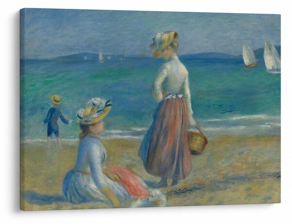 Slika - Auguste Renoir, Figures on the Beach, reprodukcije (70x50 cm)