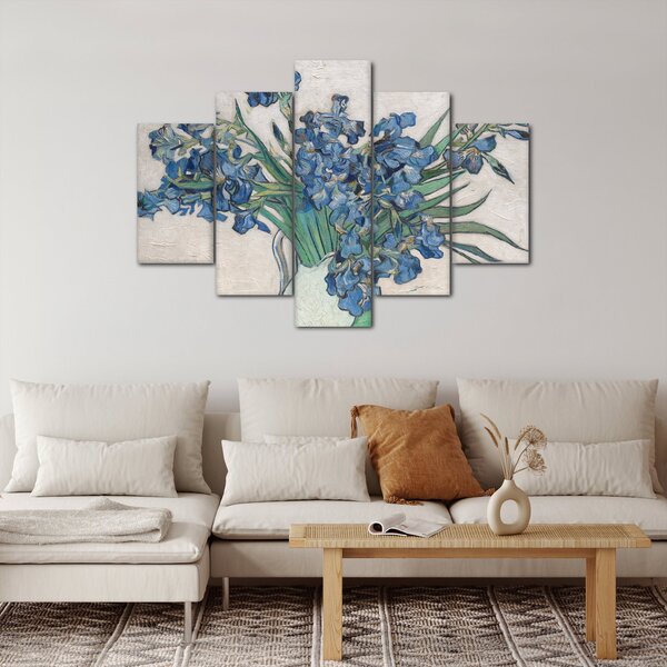 Slika - Vincent van Gogh, Irises, reprodukcije (150x105 cm)