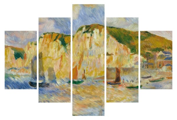Slika - Auguste Renoir, Sea and Cliffs, reprodukcije (150x105 cm)