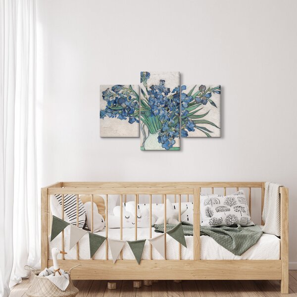 Slika - Vincent van Gogh, Irises, reprodukcije (90x60 cm)