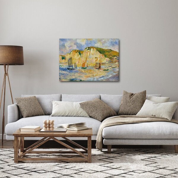 Slika - Auguste Renoir, Sea and Cliffs, reprodukcije (70x50 cm)