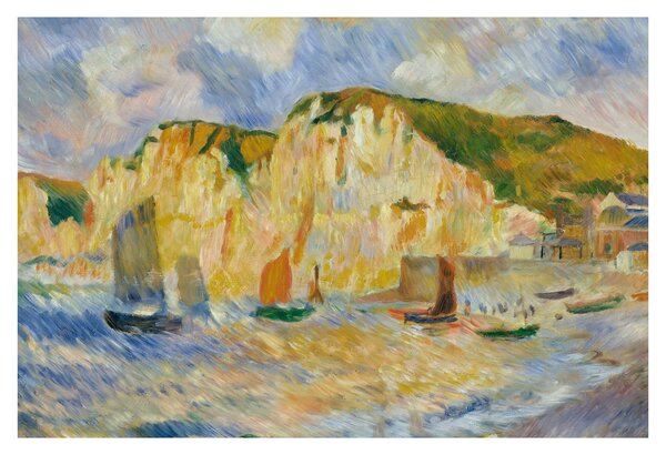 Slika - Auguste Renoir, Sea and Cliffs, reprodukcije (90x60 cm)