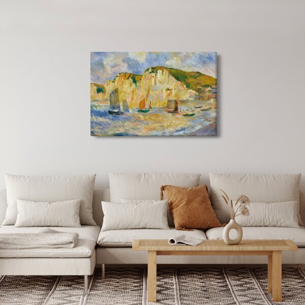 Slika - Auguste Renoir, Sea and Cliffs, reprodukcije (90x60 cm)