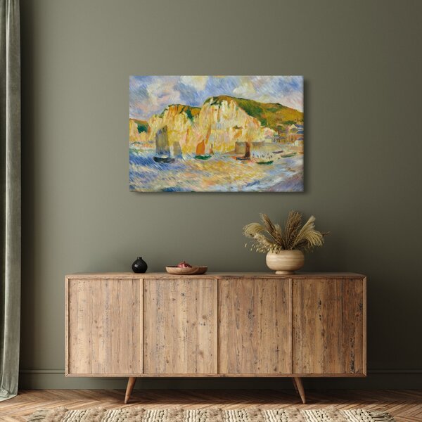Slika - Auguste Renoir, Sea and Cliffs, reprodukcije (90x60 cm)