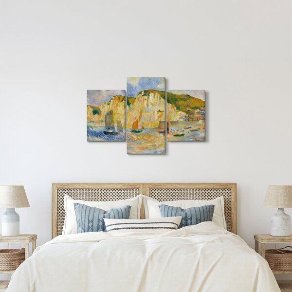 Slika - Auguste Renoir, Sea and Cliffs, reprodukcije (90x60 cm)