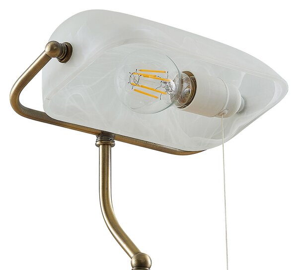 Stolne Lampa Lindby, Profina, Bronca / stari mesing, Dnevna soba, Metal, Antički