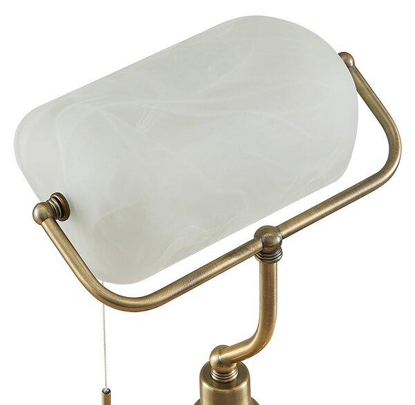 Stolne Lampa Lindby, Profina, Bronca / stari mesing, Dnevna soba, Metal, Antički