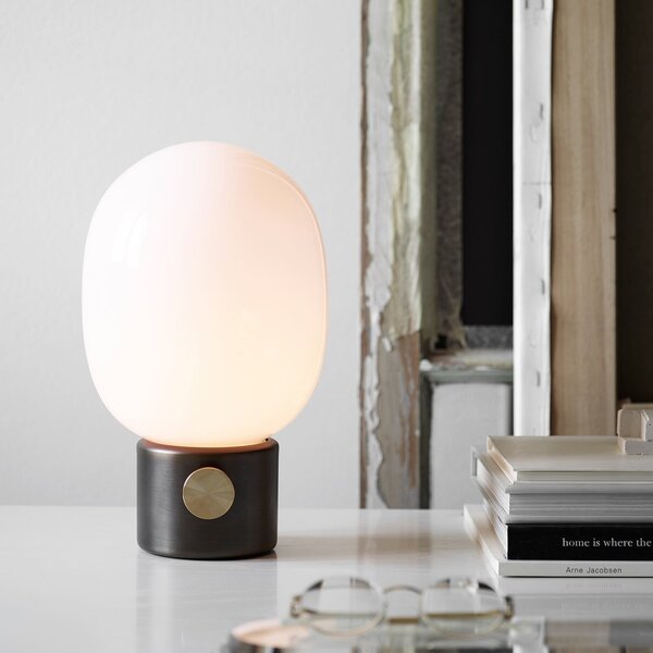 Stolne Lampa Audo Copenhagen, JWDA, prigušiv, Smeđa / hrđa, Dnevna soba, Metal, Dizajn
