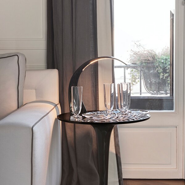 Stolne Lampa Kartell, Taj Mini, Crno, Dnevna soba, Plastika, Dizajn