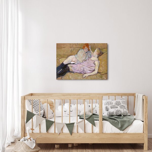 Slika - Henri de Toulouse-Lautrec, The Sofa, reprodukcije (70x50 cm)