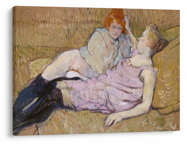 Slika - Henri de Toulouse-Lautrec, The Sofa, reprodukcije (70x50 cm)