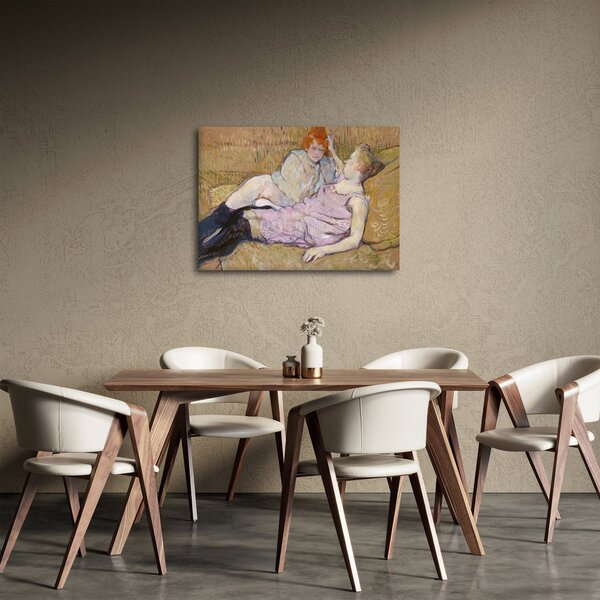 Slika - Henri de Toulouse-Lautrec, The Sofa, reprodukcije (70x50 cm)