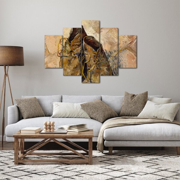 Slika - Vincent van Gogh, Shoes, reprodukcije (150x105 cm)