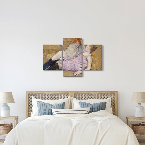 Slika - Henri de Toulouse-Lautrec, The Sofa, reprodukcije (90x60 cm)