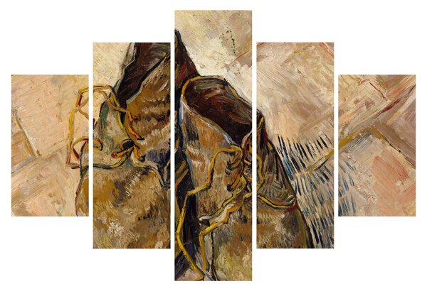 Slika - Vincent van Gogh, Shoes, reprodukcije (150x105 cm)
