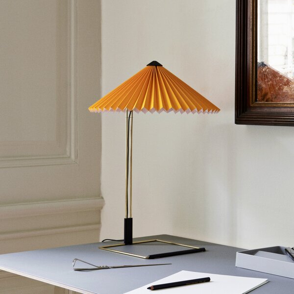 Stolne Lampa HAY, Matin 380, prigušiv, Žuta, Dnevna soba, Metal, Dizajn