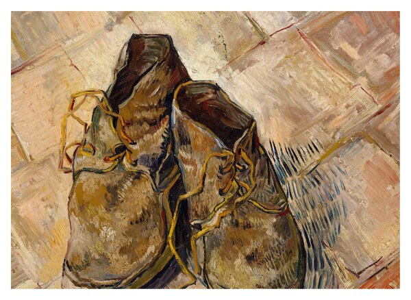 Slika - Vincent van Gogh, Shoes, reprodukcije (70x50 cm)