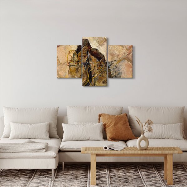 Slika - Vincent van Gogh, Shoes, reprodukcije (90x60 cm)