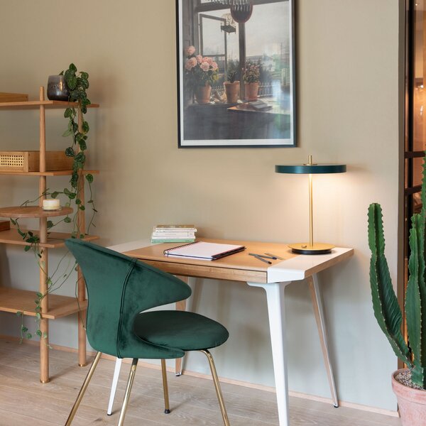 Stolne Lampa UMAGE, Asteria Table, prigušiv, Zelena, Dnevna soba, Aluminij, Dizajn