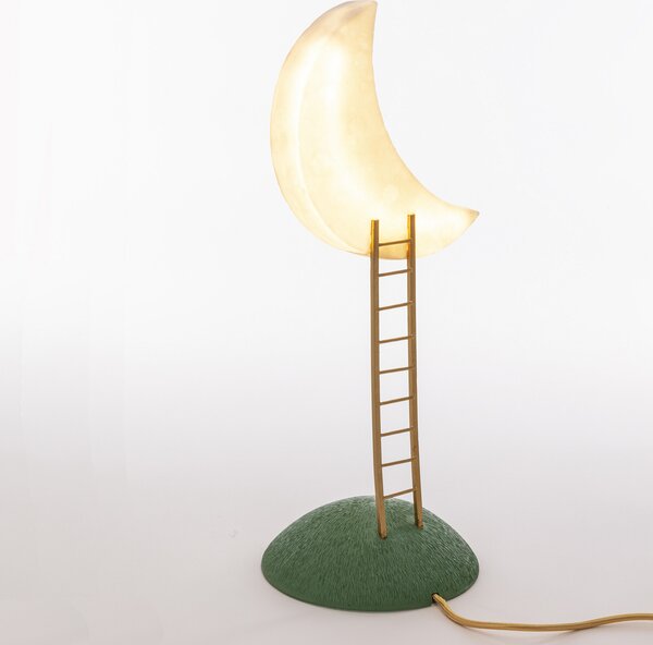 Stolne Lampa SELETTI, My Secret Place, Bijela, Dnevna soba, Plastika, Dizajn