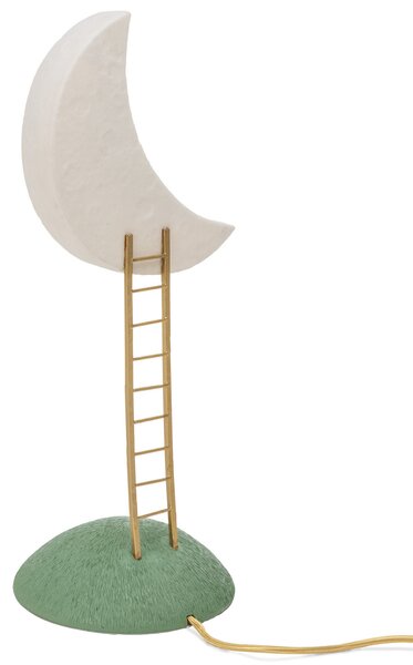 Stolne Lampa SELETTI, My Secret Place, Bijela, Dnevna soba, Plastika, Dizajn