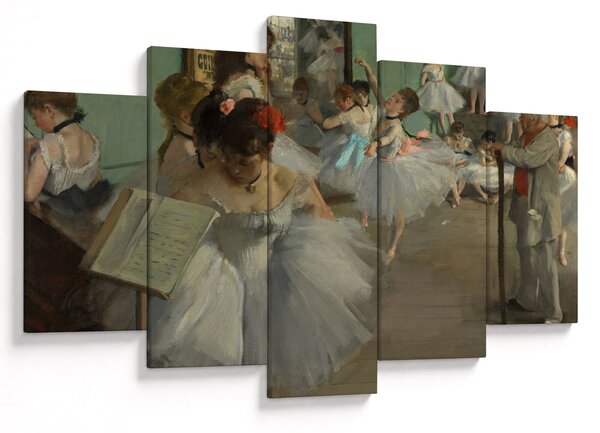 Slika - Edgar Degas, The Dance Class, reprodukcije (150x105 cm)