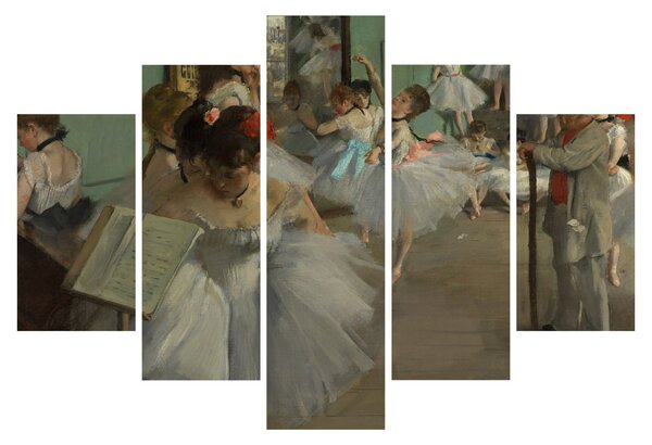 Slika - Edgar Degas, The Dance Class, reprodukcije (150x105 cm)