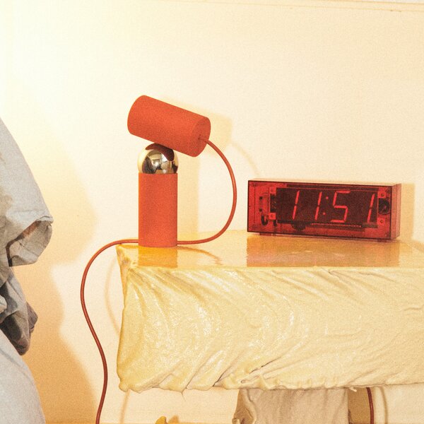 Stolne Lampa FLOS, Bilboquet, Crvena, Dnevna soba, Plastika, Dizajn