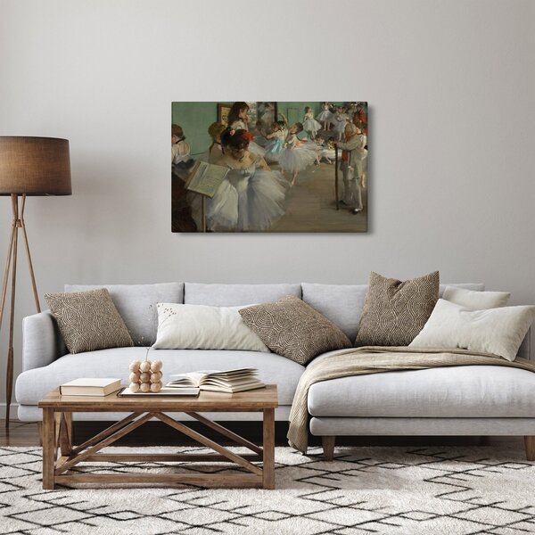 Slika - Edgar Degas, The Dance Class, reprodukcije (90x60 cm)