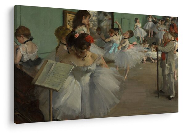 Slika - Edgar Degas, The Dance Class, reprodukcije (90x60 cm)