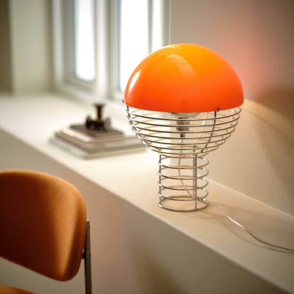 Stolne Lampa Verpan, Wire Small, Metalik, Dnevna soba, Metal, Dizajn