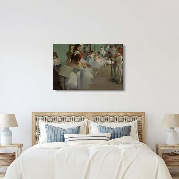 Slika - Edgar Degas, The Dance Class, reprodukcije (90x60 cm)
