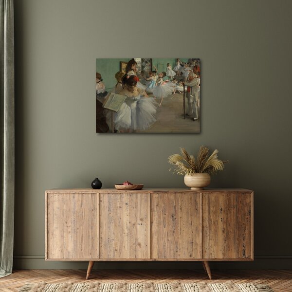 Slika - Edgar Degas, The Dance Class, reprodukcije (70x50 cm)