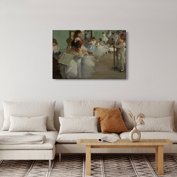 Slika - Edgar Degas, The Dance Class, reprodukcije (90x60 cm)