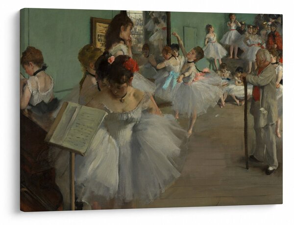 Slika - Edgar Degas, The Dance Class, reprodukcije (70x50 cm)