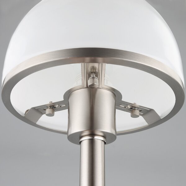 Stolne Lampa Lindby, Jolie, Sivo, Spavaća soba, Metal, Moderan