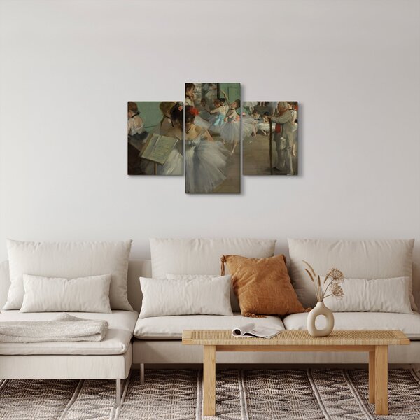 Slika - Edgar Degas, The Dance Class, reprodukcije (90x60 cm)