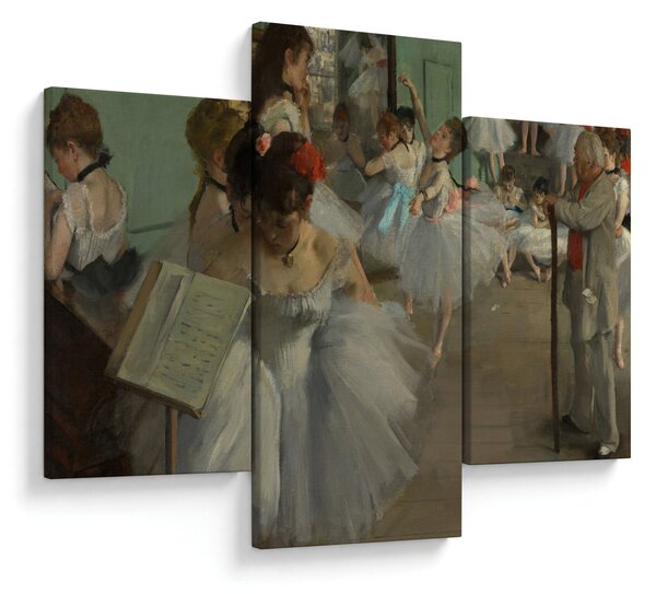 Slika - Edgar Degas, The Dance Class, reprodukcije (90x60 cm)