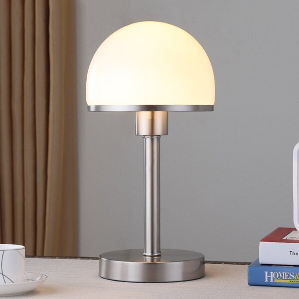 Stolne Lampa Lindby, Jolie, Sivo, Spavaća soba, Metal, Moderan