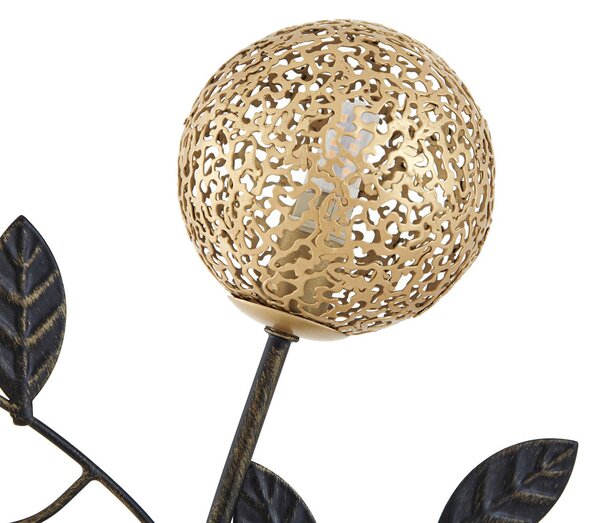 Podne Lampa Lucande, Evory, Crno, Dnevna soba, Metal, Firentinski