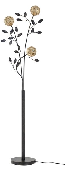 Podne Lampa Lucande, Evory, Crno, Dnevna soba, Metal, Firentinski