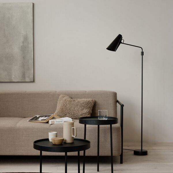 Podne Lampa Northern, Birdy Swing, Crno, Dnevna soba, Metal, Dizajn