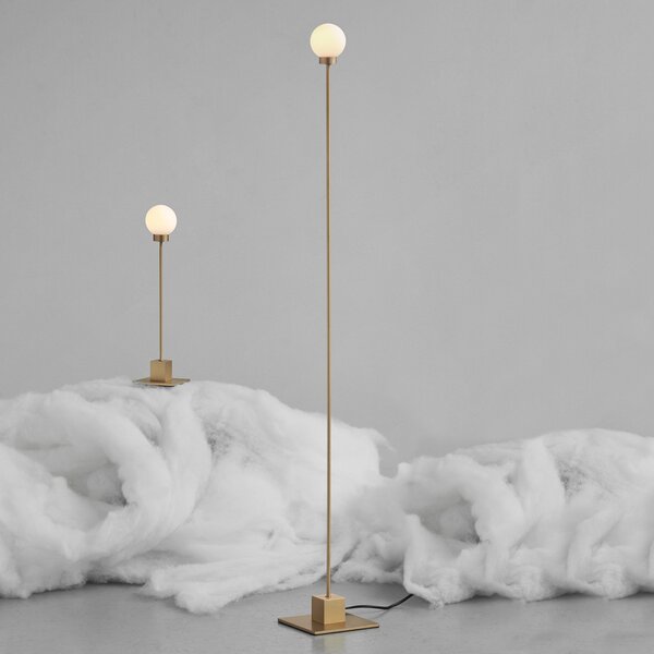 Podne Lampa Northern, Snowball, prigušiv, Zlato / mjed, Dnevna soba, Metal, Dizajn