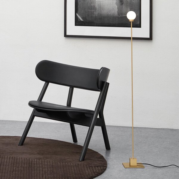 Podne Lampa Northern, Snowball, prigušiv, Zlato / mjed, Dnevna soba, Metal, Dizajn