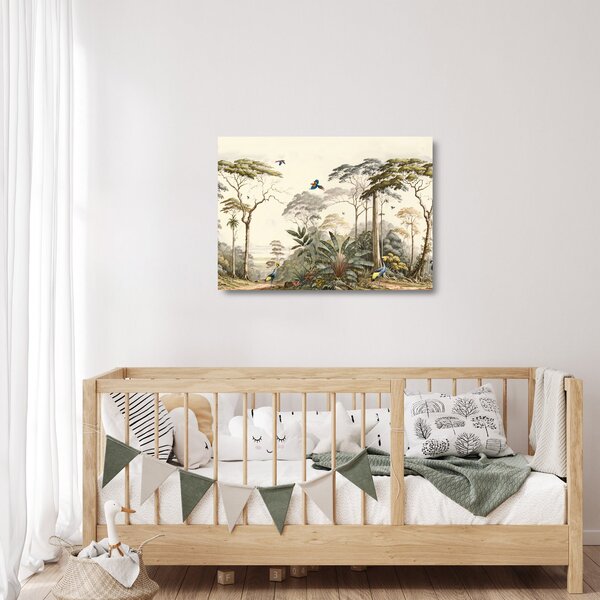 Staklena slika - Amazonska prašuma (70x50 cm)