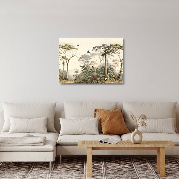 Staklena slika - Amazonska prašuma (70x50 cm)