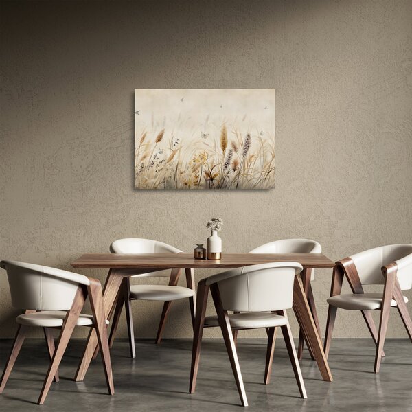 Staklena slika - Divlja livada (70x50 cm)